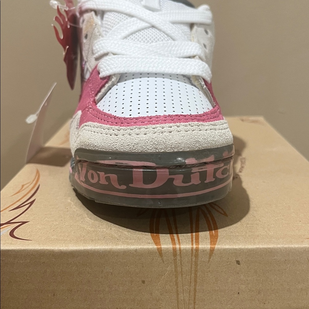 ✨ Vintage Von Dutch Kids Sneakers – Size 1 (Brand New!) ✨ - Picture 2 of 4